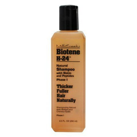 Biotene H-24 Natural - Biotene H-24 Natural Shampoo With Biotin Phase I - 8.5 fl. oz. by Mill Creek Botanicals (pack of 4)