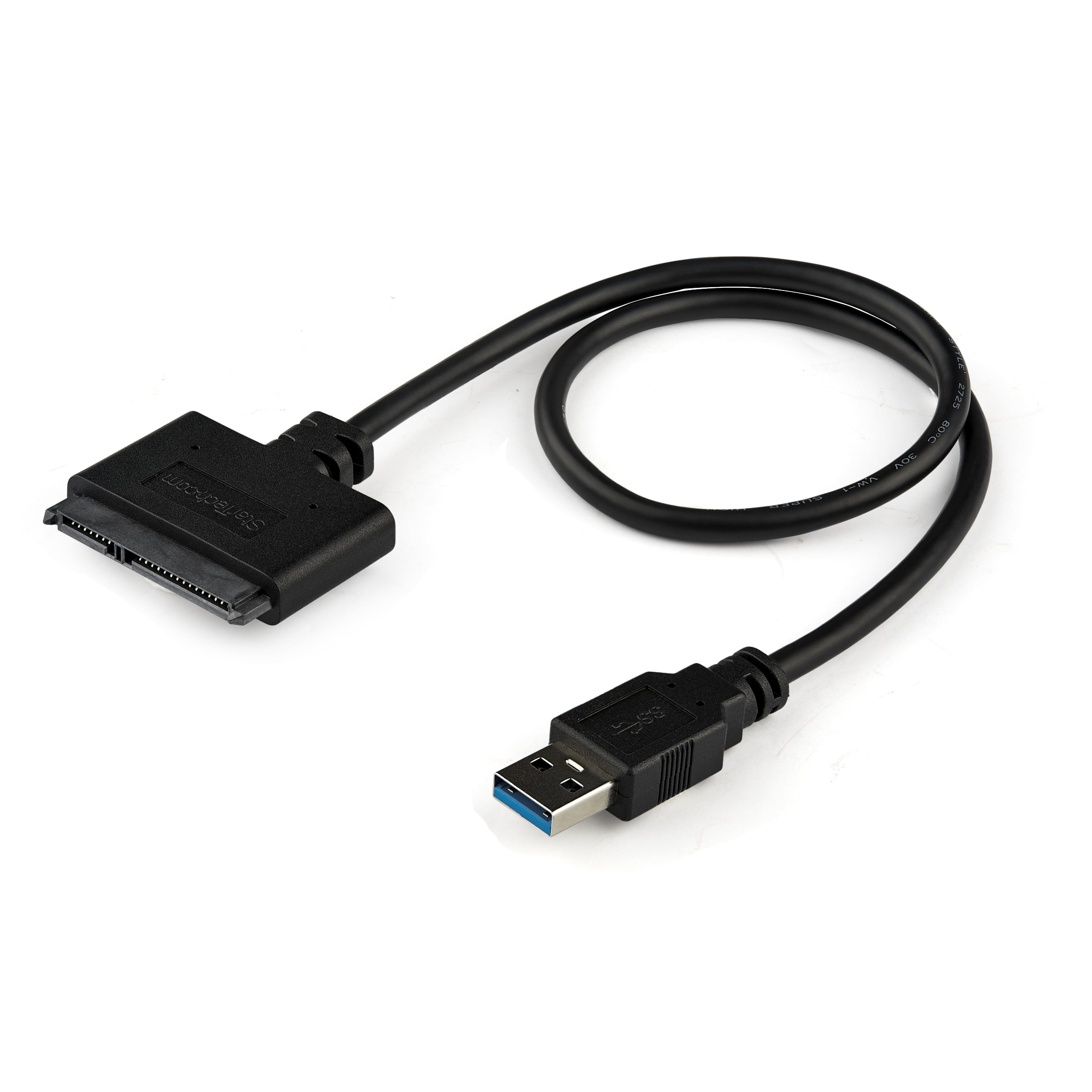 StarTech.com SATA USB Cable - USB 3.0 to 2.5” SATA III Hard Drive Adapter - External Converter for SSD/HDD Data Transfer - Walmart.com