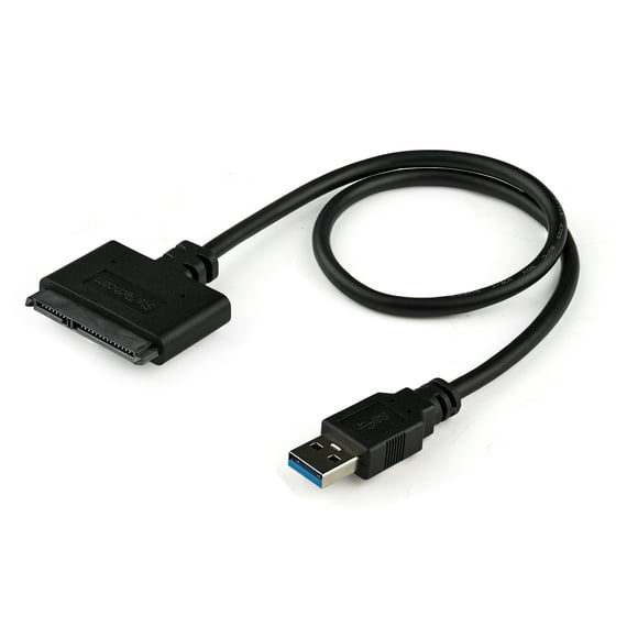 StarTech.com SATA to USB Cable - USB 3.0 to 2.5 SATA III Hard Drive Adapter - External Converter for SSD/HDD Data Transfer