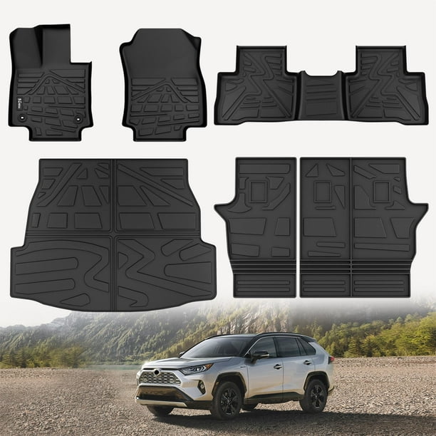 Alfombrillas KARPAL para Toyota Rav4 2019-2025, de TPE, aptas para todo tipo de clima