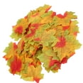 thumbnail image 2 of Ymiko Artificial Maple Leaves, Durable Autumn Leaf With 100 Pcs For Autumn Decoration For Most People, 2 of 8