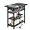 Charcoal Gray, variant on End Table with Charging Station, Flip Top Side Table with USB Ports and Outlets, Sofa Couch Table Bedside Table for Living Room Bedroom, Narrow Nightstand with Storage Shelves for Small Space