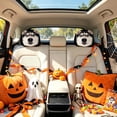 thumbnail image 5 of Homellea Husky Dog Car Headrest Covers, 9.84 Inch Double-Sided Printed Stretch Fabric Seat Head Rest Protectors for Cars, Trucks, SUVs, Interior Decor and Auto Accessories Set, 5 of 7