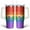 Rainbow Gradient Heart-2, variant on Rainbow Gradient Heart 30 Oz Tumbler with Handle Lid and Straw, Stainless Steel Double Walled Vacuum Insulated Cup, Cute Anniversary Wedding Birthday Gifts Tumbler for Women Men Friends Outdoor Indoor