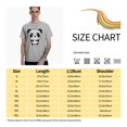 thumbnail image 6 of Cute Panda Men's T-Shirt Cotton 100% Summer Tops Fashion Casual Giant Panda Short Sleeves for Men Women Round Collar Top Tees, 6 of 6