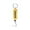 Yellow, variant on Portable Spring Scale for Fishing Durable Mechanical Weight Measurement Tool with Hook Large Handle Handheld Aluminum Tube Weigher