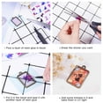 thumbnail image 4 of Filler Stickers for UV Resin Epoxy Resin Jewelry Craft Making Mixed Color 17.5x9cm 15x11x0.01cm 10 sheets/set, 4 of 5