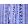 thumbnail image 1 of Ahgly Company Indoor Rectangle Abstract Blue Modern Area Rugs, 7' x 9', 1 of 4