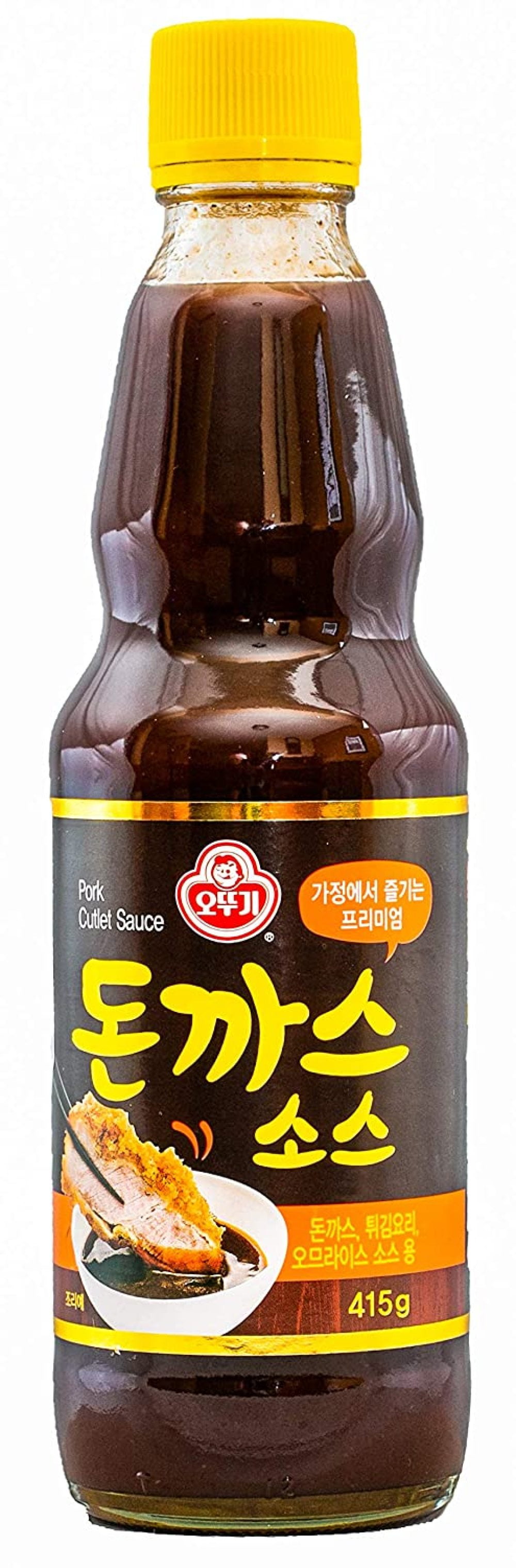 "Ottogi Tonkatsu Sauce, 415 g (Pork Cutlet Sauce) (1 Bottle)"