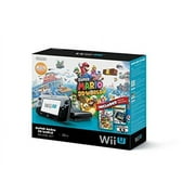 Pre-Owned Nintendo Wii U Deluxe Set: Super Mario 3D World and Nintendo Land Bundle - Black 32 GB (Refurbished: Good)