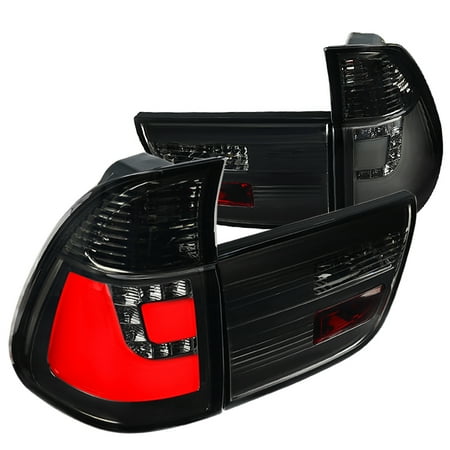 - 2000-2006 Bmw X5 Led Rear Tail Brake Lights Corner Signal Lights Smoke Lens 00 01 02 03 04 05 06