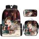 thumbnail image 1 of Mochila Con Estuche Para Lápices Y Bolso De Hombro Para Estudiantes De La Escuela Primaria Back To School, Juego De Tres Piezas Para Redacción Publicitaria Impresa, 1 of 1