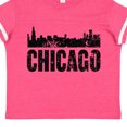 thumbnail image 4 of Inktastic Chicago Skyline Grunge Boys or Girls Toddler T-Shirt, 4 of 5