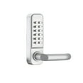 thumbnail image 1 of Cerradura de Puerta Digital Inteprter Mecánica Sin Llave Aleación de Zinc Plata, 1 of 6