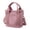 Pink, variant on CLOUJI Tote Bag for Women Large Capacity Multi-Pocket Canvas Bag Fashion Handbag Crossbody Bag Shoulder Bag Purses