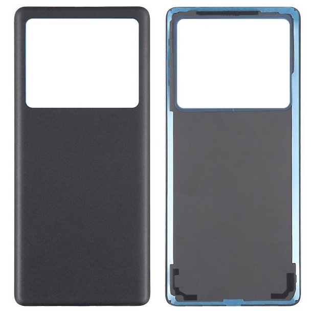 For vivo X80 5G Back Battery Housing Cover Replacement Part (Without Logo) - Black
