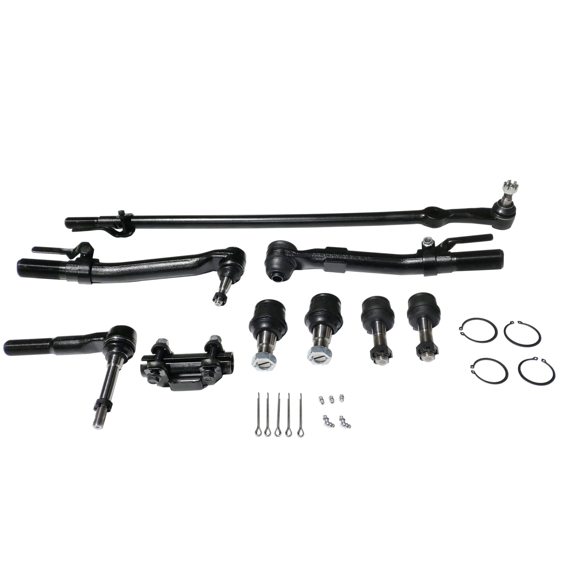9Pcs Ball Joint Tie Rod Drag Link Suspension Kit for 0516 Ford F250 F
