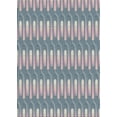 thumbnail image 1 of Ahgly Company Indoor Rectangle Patterned Gray Novelty Area Rugs, 7' x 9', 1 of 6