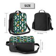 thumbnail image 2 of Rateoe Lgbt Penguin Lunch Bag Reusable Lunch Box with Shoulder Straps for Men Women Insulated Portable Lunchbox for adults Suitable for School Work Picnic, 2 of 7