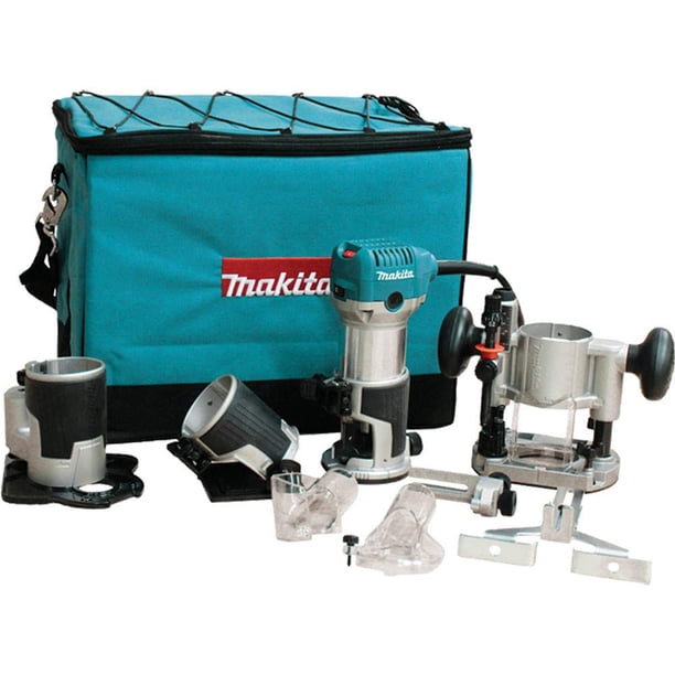 Enrutador compacto Makita RT0701CX3 1-1/4 HP* con velocidad variable
