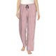 thumbnail image 1 of Balery Pink Stripes Pantalones de pijama para mujer, pijamas ultraligeros, pantalones de estar por casa-X-Large, 1 of 6