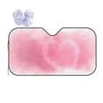 thumbnail image 1 of XMXY Car Sun Shade Windshield, Pink Dreamy Love Automotive Front Window Sun Visor for Cars SUV Trucks, Small Size, 1 of 1