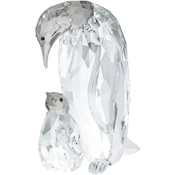 Swarovski Crystal Figurine PENGUIN MOTHER WITH BABY - 5043728