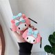 thumbnail image 3 of liangnv AirPods Case, Super Cute Creative Blue Bow Pink Rabbit Bunny Shape AirPods Case, Soft Silicone Cover Earphone Protection Skin for AirPods1&2-R, 3 of 4