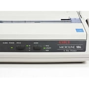 Restored OKI Microline 186 Plus 9-Pin Dot Matrix Printer High-Speed Impact Printing P/N D23310A