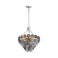 thumbnail image 3 of Yep by Golden Lighting Cascada 8-light Pendant in Aegean Silver and Smoke Plated Glass, 3 of 7
