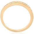 thumbnail image 2 of Pompeii 1/2 cttw Diamond Channel Set Wedding Ring 10k Yellow Gold (H-I,I1-I2), 2 of 3