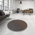 thumbnail image 3 of Ahgly Company Indoor Rectangle Patterned Night Black Area Rugs, 5' x 7', 3 of 6