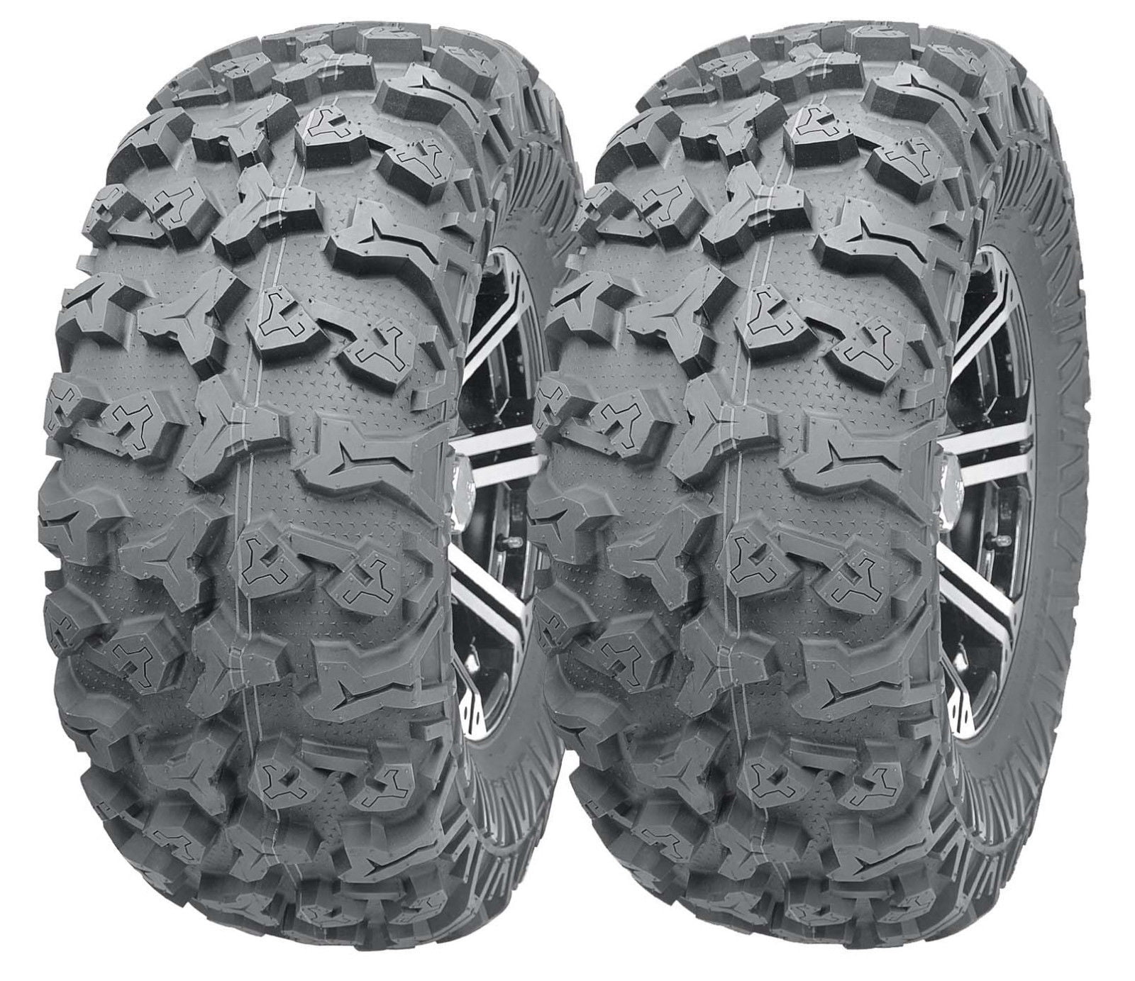 2 WANDA ATV Front Tire Set 23x7-10 for 96-09 Polaris Trail Blazer 250 330 400