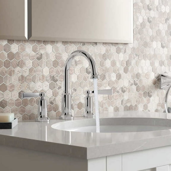 Kohler Aderlee 8" Widespread Bathroom Faucet R21187-4D-CP, Polished Chrome