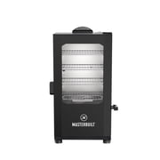 Masterbuilt 30-Inch Digital Electric Smoker with Window | Black Vertical Smoker | Model MB20071322