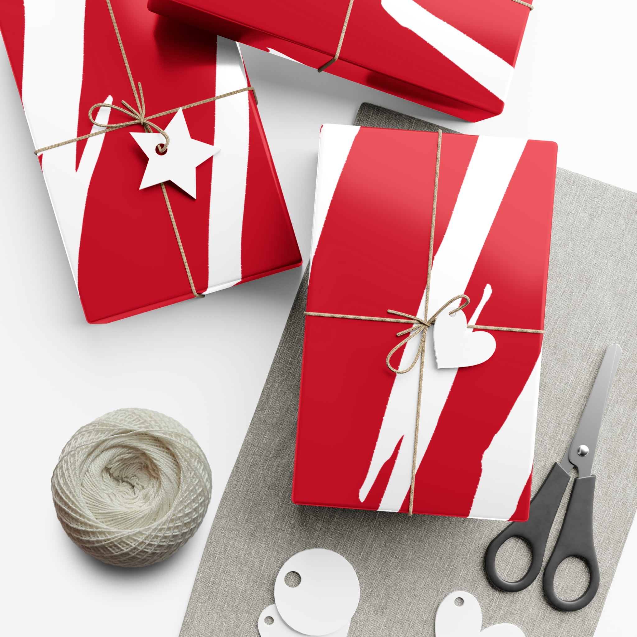 Effete Feline Claw Marks Scratch Gift Wrap Papers