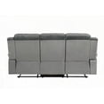 thumbnail image 7 of Modern Corduroy & Velvet Motion Sofa for Living Room (66" Seat Width, 220lbs Weight Capacity), 7 of 7