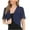 Blue, variant on YanHoo Cropped Cardigan for Dresses Womens Summer Lightweight Cardigan Open Front Short Sleeve Chiffon Bolero Shrug Ladies Summer Cardigans on Clearance