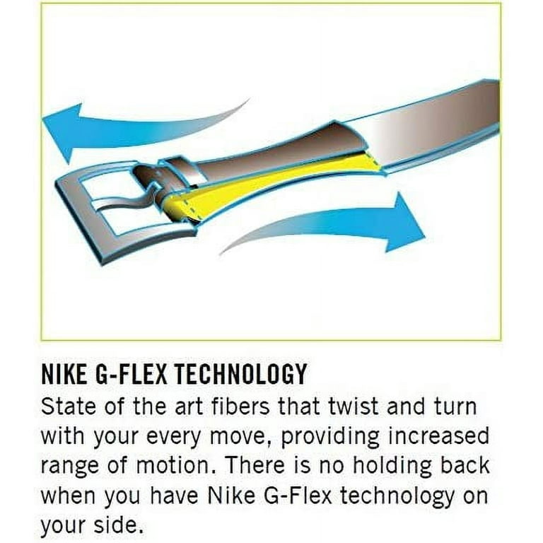 NEW Nike TW Mesh 2 G-Flex White Golf Belt Men's Size 32