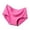 Hot Pink, variant on Krdevn Women's Seamless Mid-Rise Briefs Smooth Large Size Comfortable Underwear for Everyday Wear,L