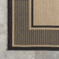 thumbnail image 6 of nuLOOM Gris Contemporary Indoor/Outdoor Area Rug, 5' 3" x 7' 7", Charcoal, 6 of 9