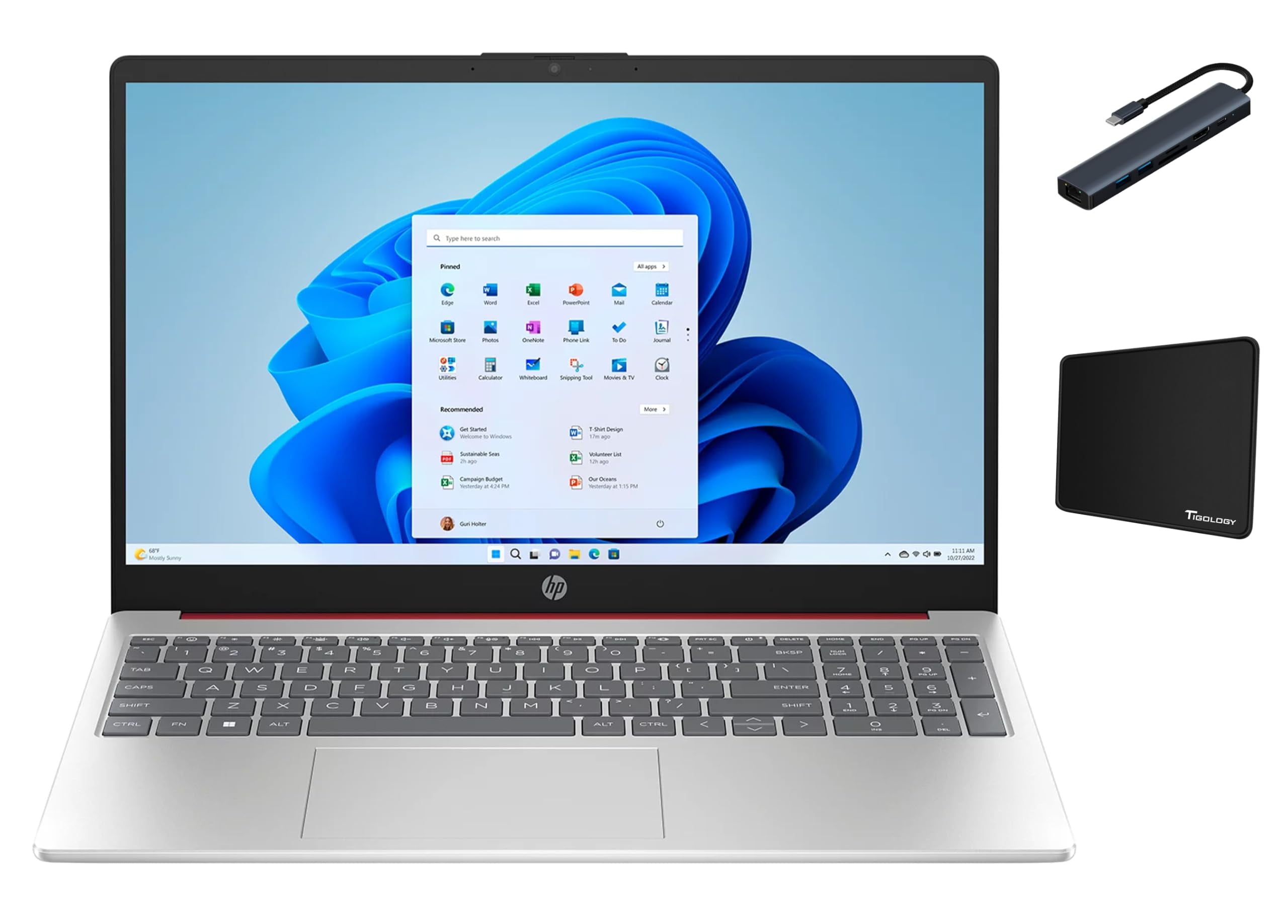 HP 15-bs020WM, Touch Laptop, Windows 10, Intel Pentium