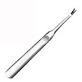 thumbnail image 1 of OLIREXD Profesional de Acero Inoxidable Empujador de Cutículas Removedor de Piel Muerta Hangnails Limpiador de Uñas Tijeras Removedor Nipper Clipper/Nail Art Manicura Herramienta para Adultos Plata, 1 of 5
