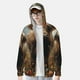 thumbnail image 2 of Fotbe Grassland Sunflower Cow Chaqueta con Protección Solar UPF 50+ para Hombre y Mujer, Camisa con Capucha y Bolsillos-3X-Large, 2 of 7
