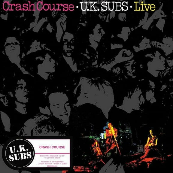 Uk Subs - Crash Course - 140-Gram Black Vinyl - Music & Performance