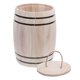 thumbnail image 5 of 1 contenedor de madera para bolígrafos, organizador de escritorio, adorno de madera, barril de madera para café, té, objetos pequeños (color madera), 5 of 7