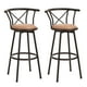 thumbnail image 1 of Bancos Comedor barra bar cocina comodo elegante Hailey Marrón R21 R21 Muebles Hailey 29 Moderno banco, 1 of 2