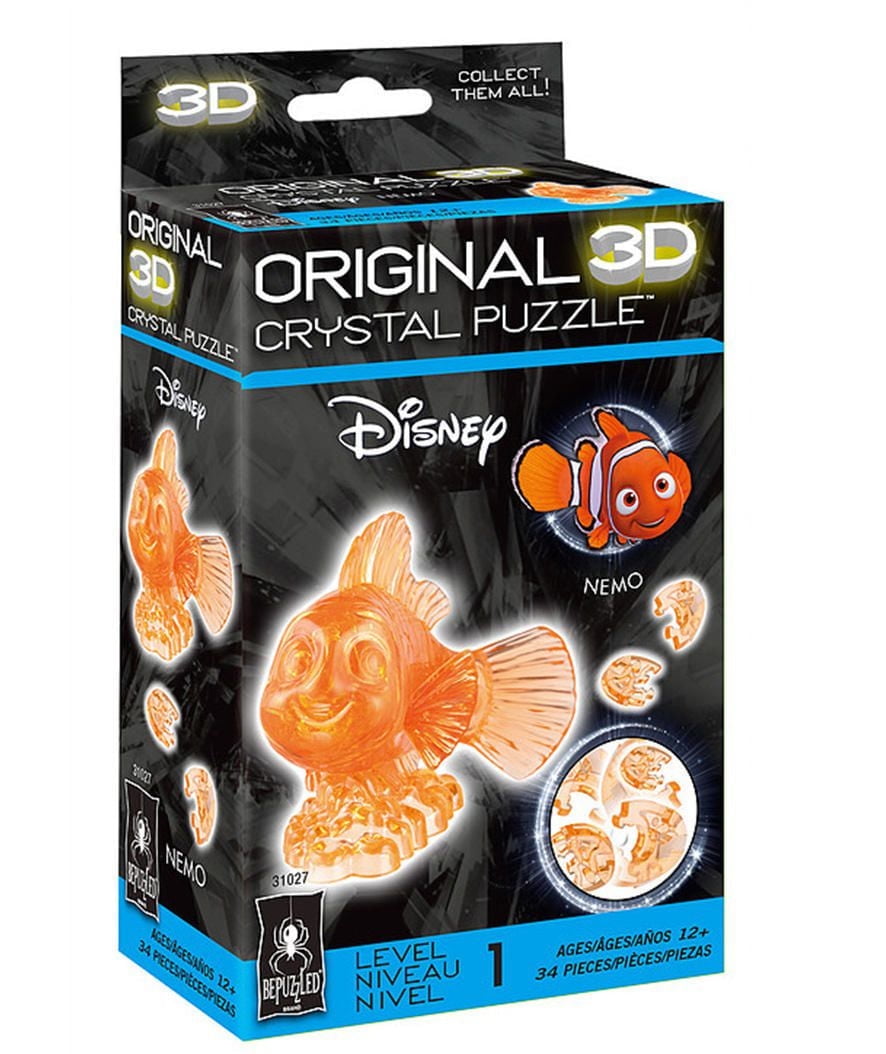 University Games Disney Crystal Puzzles - Nemo 3D Puzzle
