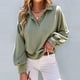thumbnail image 2 of Sudadera suelta de manga larga para mujer Camisa de moda y atractiva adecuada para ir de compras WearingL, 2 of 5