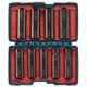 thumbnail image 1 of Juego de enchufes Bosch 27286 con vástago de 1/2 pulgada, 9 piezas, con funda, 1 of 6